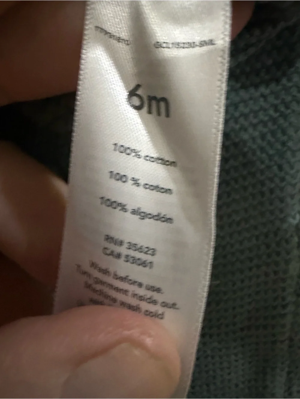 Carters cozy knit